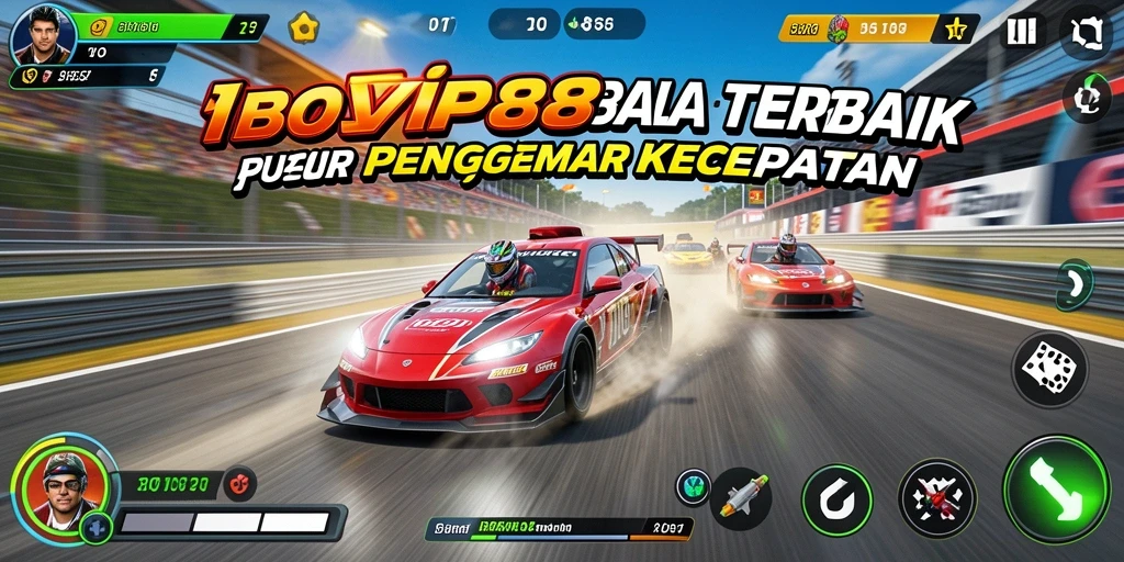 Gameplay menarik dari BOSVIP88 dengan balapan menegangkan di trek ikonis.