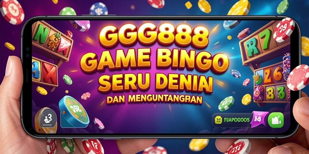 Tangkapan layar utama GGG888 menampilkan gameplay Bingo yang seru dan menarik.