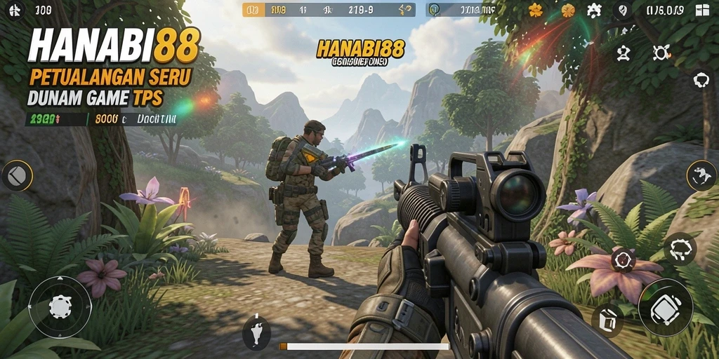 Gameplay seru HANABI88 dengan aksi menegangkan di medan perang.