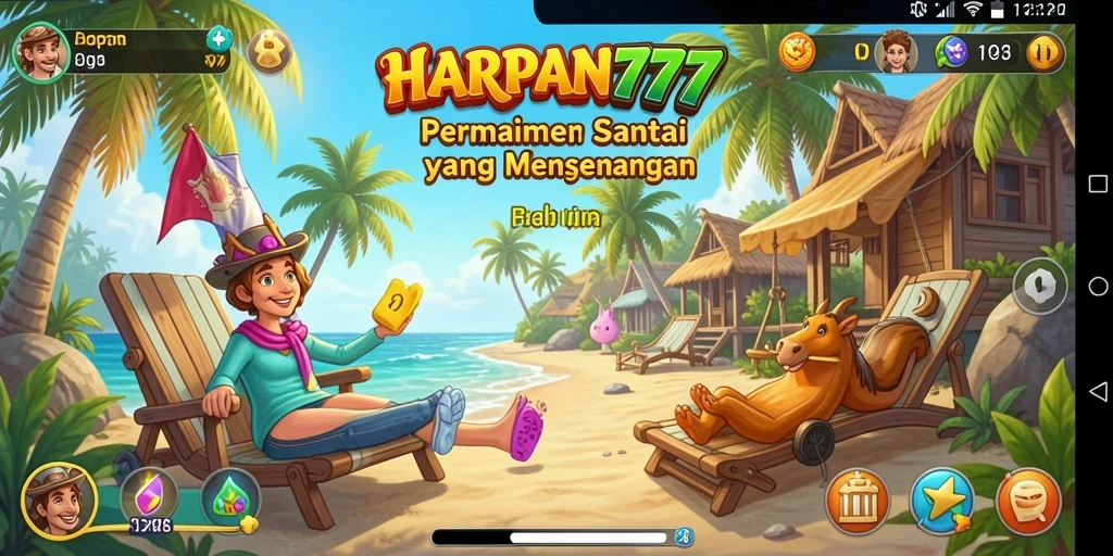 Screenshot gameplay HARAPAN777 yang menampilkan momen menyenangkan.