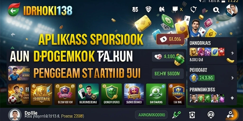 Tampilan screenshot IDRHOKI138 dengan fitur taruhan olahraga yang menarik.