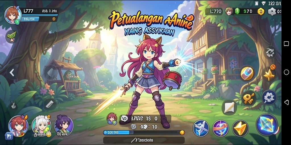 Tampilan gameplay L777 yang seru dan menawan.