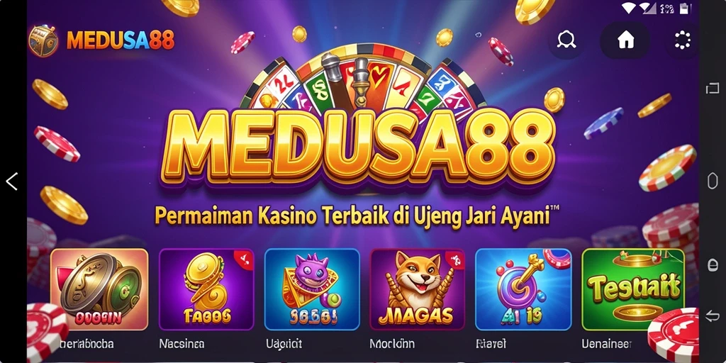 Tampilan gameplay MEDUSA88 yang menawan dan mengasyikkan.