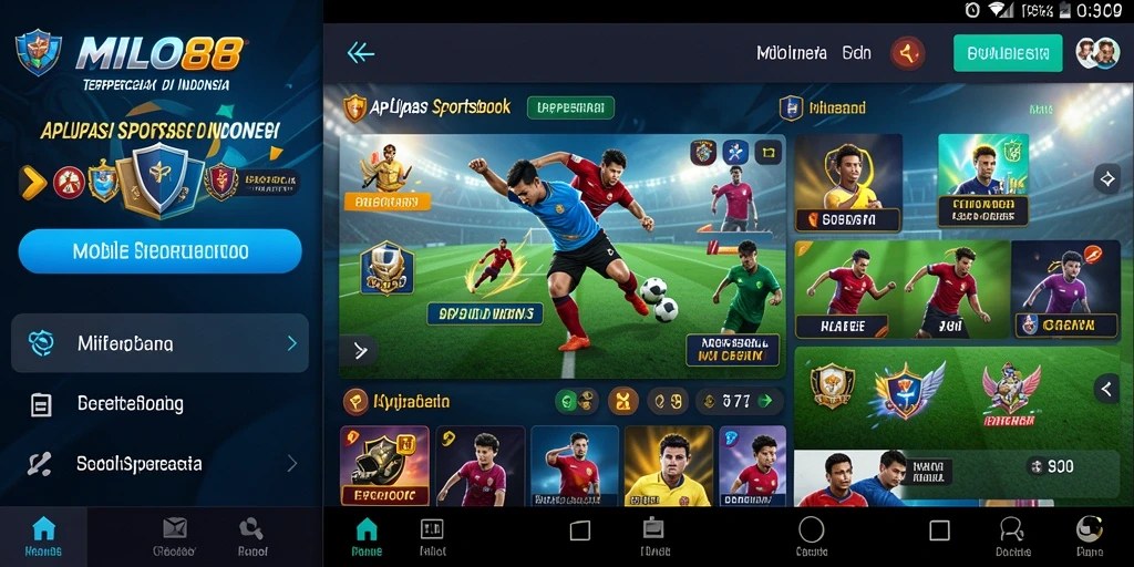 Tampilan menarik dari gameplay Sportsbook di MILO88.