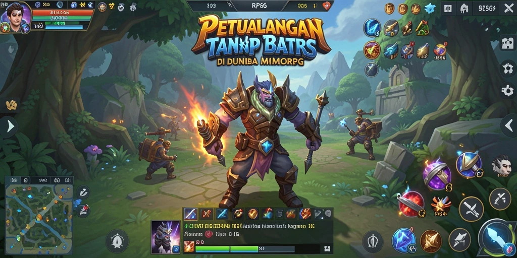 Tampilan gameplay RP66 yang mendebarkan di dunia MMORPG.